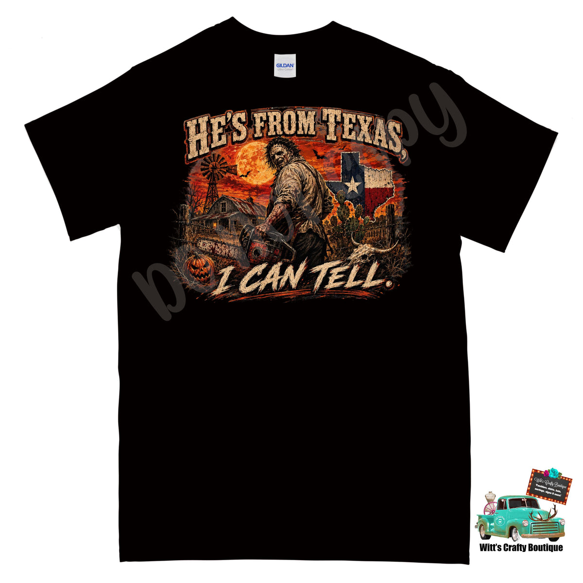 He's From Texas I Can Tell T-Shirt