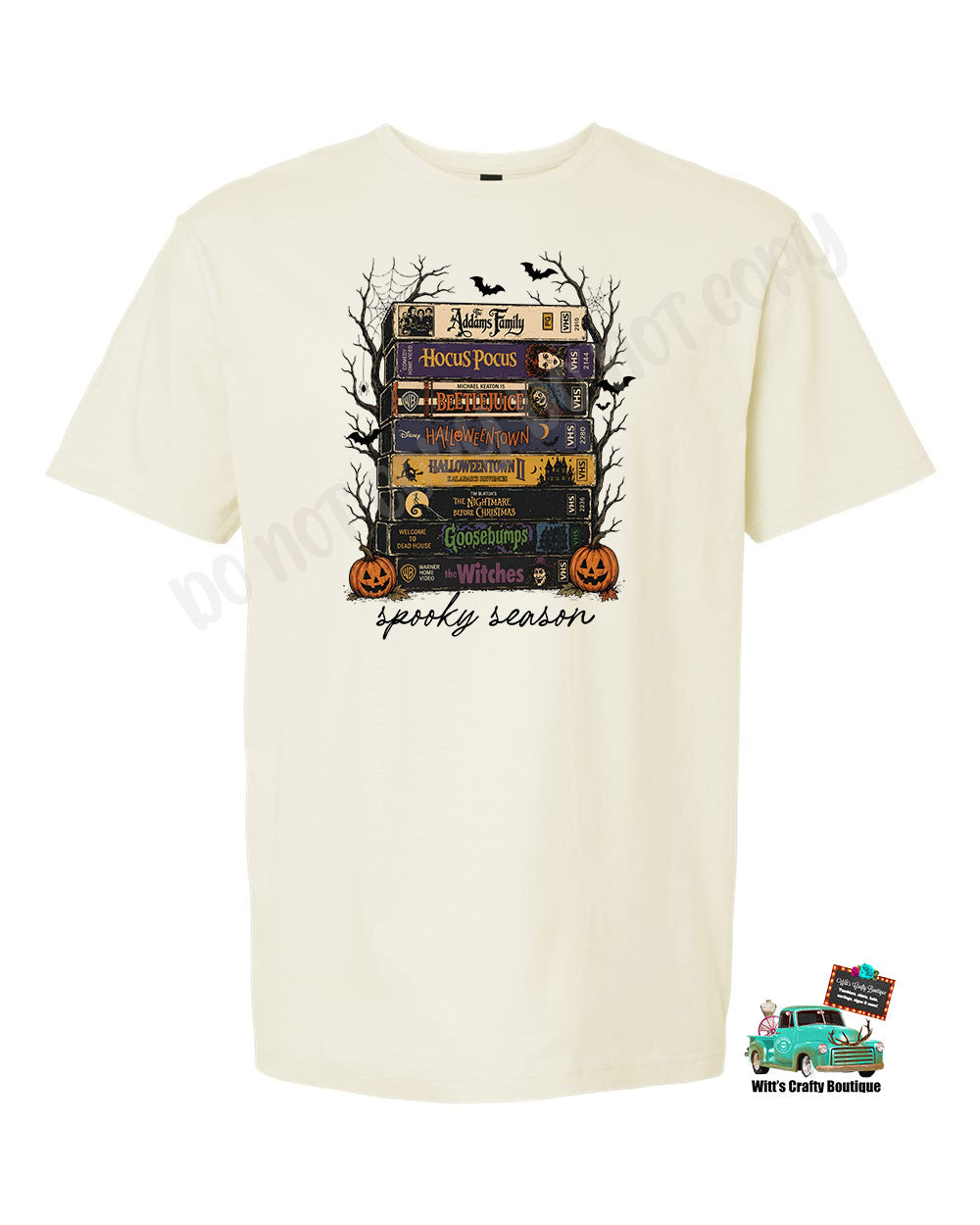 Spooky VHS Tapes T-Shirt